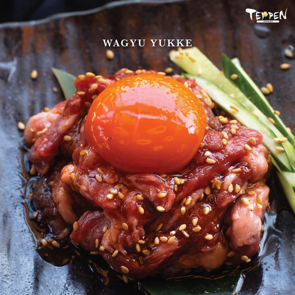 Wagyu Yukke สูตรพิเศษจาก Teppen! เท็ปเป็นTEPPEN