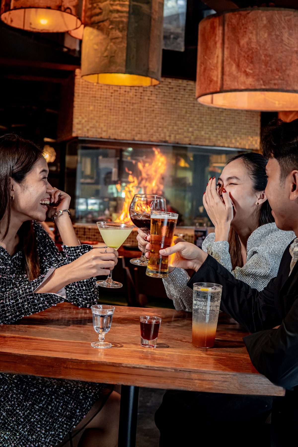 Kanpai moment at TEPPEN Sathorn